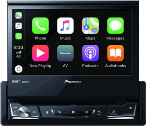 Stacja multimedialna Pioneer AVH-Z7200DAB DVD z ekranem dotykowym Odtwarzacz multimedialny Pioneer AVH-Z7200DAB, 4 x 50 W