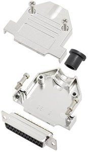 Zestaw listew żeńskich D-Sub TRU COMPONENTS TCDTNT25MDMSK 7708516, rzędy: 2, styki: 25, 180 °, 1 szt.