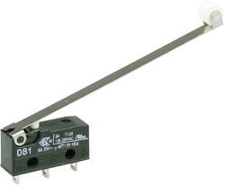 Mikroprzełącznik DB1C-A1RD 250 V/AC 6 A 1 x wł/(wł) ZF  chwilowy 1 szt.