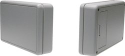 Obudowa uniwersalna Strapubox, ABS, szary, (D x S x W) 125 x 74 x 27 mm, 1 szt.