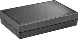Obudowa do płytek Euro Strapubox, ABS, czarny, (D x S x W) 186 x 123 x 41 mm, 1 szt.