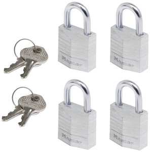 Kłódka Master Lock P55992  Samozatrzaskowa   z zamkiem kluczykowym
