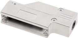 Obudowa złącza D-SUB encitech DCMR25-FK-K 6560-0501-03, metal, 180 °, 1 szt.
