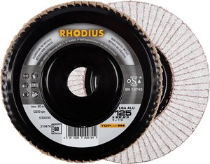 Tarcza lamelkowa Rhodius LGA ALU PACK 211315 Średnica 125 mm 5 szt.