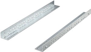 Szyny prowadzące Rittal, wbudowany na stałe, 1 HE, 445 mm 2 szt. Szyna do szafy serwerowej Rittal 5501.420 2 szt.