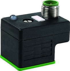 Adapter złącza zaworowego Murr Elektronik 7000-41281-0000000, A standard, styki: 3, 24 V DC/AC, IP67, 1 szt.