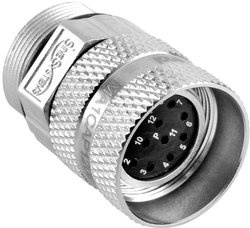 Gniazdo kablowe M23A, 1 szt.