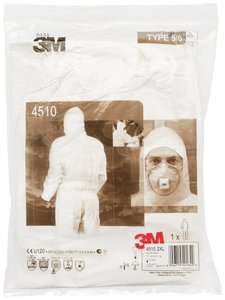 Kombinezon ochronny jednorazowy 3M 4520CS2XL, Rozmiar ubrania: XXL, biały