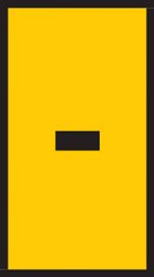 Etykieta kablowa HellermannTyton CWMS--260-YE-260-YE 592-11071, 1800 szt.