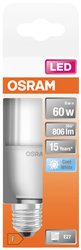 Żarówka LED OSRAM 4058075428508 E-27 8 W = 60 W 806 lm zimna biel 1 szt.