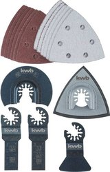 Zestaw akcesoriów do multinarzędzia kwb  708900  17 szt.