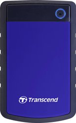 Transcend StoreJet® 25H3 4 TB  Zewnętrzny dysk twardy 6,35 cm (2,5'') USB 3.2 Gen 2 (USB 3.1) niebieski TS4TSJ25H3B