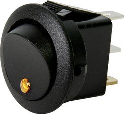 Przełącznik kołyskowy samochodowy HP Autozubehör 28632, 1 x wył/wł, 12 V, 10 A