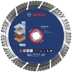 Bosch Accessories 2608900663 EXPERT MultiMaterial Tarcza tnąca diamentowa Średnica 230 mm Średnica otworu 22.23 mm kamień, beton, cegła 1 szt.