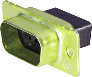 Listwa męska D-Sub TE Connectivity AMPLIMITE HD-20 (HDP-20) 205204-9, rzędy: 2, styki: 9, 180 °, 1 szt.