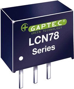 Przetwornica DC/DC, do PCB Gaptec LCN78_05-0.5 10070189, SIP-3, 2.5 W, 5 V/DC, 500 mA, 1 szt.