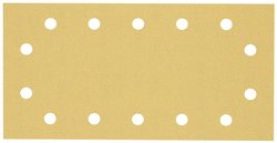 Papier ścierny EXPERT C470 z 14 otworami do szlifierki oscylacyjnej, 115 x 230 mm, G 120, 10 sztuk. Papier ścierny do szlifierki Bosch Accessories EXPERT C470 2608900863 230 mm 10 szt.