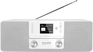 Radio TechniSat DIGITRADIO 370 CD IR DAB+, DAB, UKW, Internet z pilotem biały