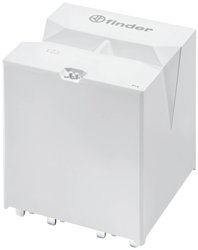 Przekaźnik PCB z 4 stykami zwiernymi do zastosowania w inwerterach lub stacjach ładujących, maks. prąd ciągły 32 A, napięcie cewki 12 V DC  Przekaźnik o wysokiej wydajności Finder 68.54.9.012.4300 68.54.9.012.4300, 400 V/AC, 32 A, 1 szt.