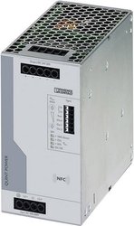 Pierwotnie taktowane zasilanie QUINT POWER do montażu na szynie nośnej z technologią SFB (Selective Fuse Breaking) Zasilacz na szynę DIN Phoenix Contact QUINT4-PS/3AC/24DC/20 2904622 24 V/DC 20 A Ilość wyjść:3 x