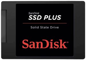 Dysk SSD wewnętrzny, 2,5'' (6,35 cm) 1 TB SanDisk SSD PLUS SATA 6 Gb/s Produkt nowy