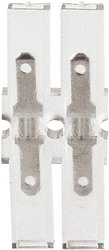 Elastyczne złącza męskie Klauke 810, PVC, 2,8 x 0,8 mm