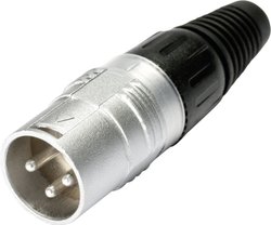 Złącze kablowe XLR, męskie, 3-Pin Hicon HI-X3CM