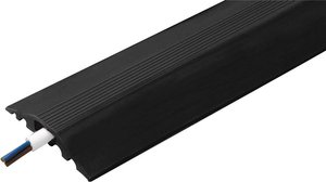 Mostek kablowy Vulcascot 26302130, (D x S x W) 3000 x 68 x 11 mm, czarny, 1 szt.