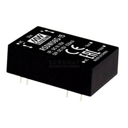 Moduły przetwornicy DC/DC serii RSDW08, RDDW08 DIP24/DIL24 Obudowa Pojedyncze i podwójne wyjście Napięcie wejściowe: 4:1 Moc: 8W Moduł przetwornicy DC/DC Mean Well RDDW08G-05 RDDW08G-05, 8 W, 800 mA, 1 szt.