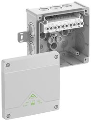Skrzynka przyłączeniowa Spelsberg Abox 060 AB-6², IP66, (D x S x W) 127 x 127 x 70 mm, szary, 1 szt.