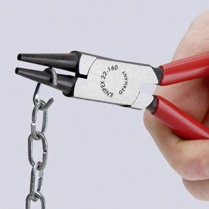 Szczypce okrągłe Knipex 22 02 160, 160 mm, do warsztatu