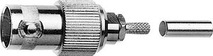 Złącze BNC Telegärtner J01001B0061 J01001B0061 złącze żeńskie proste 50 Ω 1 szt.