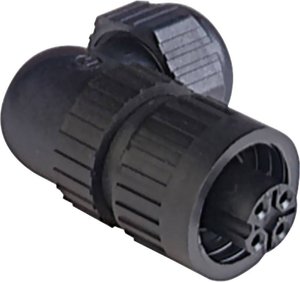 Złącza wtykowe do napięcia sieciowego serii CA, kątowe Hirschmann 934 129-100-1 CA 3 W LD, Ilość styków: 6 + PE, 16 A/AC / 10 A/DC, 1 szt.