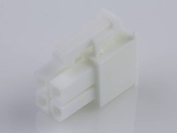 Obudowa złącza pin żeńskiego na kabel Molex MOL Power & Signal Sol. 39012045, piny: 4, 13 A, 1 szt.