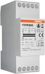 Transformator dzwonkowy Wallair 1TDTR3820, 4 V, 8 V, 12 V