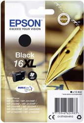 Epson atrament T1631, 16XL tusz oryginalny  Czarny C13T16314012