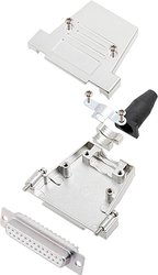 Zestaw listew żeńskich D-Sub encitech DTSL37-SJSRG-T-DMS-W-K 6355-8087-34, rzędy: 2, styki: 37, 180 °, 1 szt.