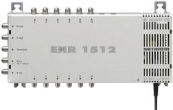 Multiprzełącznik SAT Kathrein EXR 1512 Wejścia (multi-switch): 5 (4 sat/ 1 naziemne) Ilość uczestników: 12