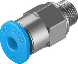 Łącznik prosty FESTO QSM-M5-3    Średnica rury: 3 mm  Rozmiar gwintu: M5 1 szt.