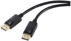 Kabel DisplayPort Renkforce RF-5245266, DisplayPort 1.2, 1.00 m