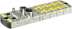 Kompaktowy moduł MVK-MPIO F DI8/4 F DO4 7/8'' IRT MVK Profinet/PROFIsafe, metalowy, Profinet/bezpieczny przez M12-d, energia ponad 7/8'', 5-bieg., LLDP” Rozdzielacz czujnik / element wykonawczy, aktywny Murr Elektronik 55557 1 szt.