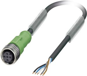 Kabel czujników/elementów wykonawczych Phoenix Contact SAC-5P-10,0-PUR/M12FS 1683374 Ilość styków: 5 1 szt.