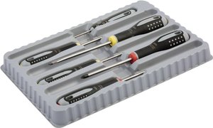 Zestaw wkrętaków, Ergo, 6 szt., płaskie+Ph Zestaw wkrętaków Bahco Ergo BE-9881