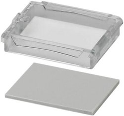 Pokrywa do obudowy DIN poliwęglan Phoenix Contact BC 17,8 DKL S TRANS 2896102 Pokrywa (D x S x W) 45 x 17.8 x 8 mm przezroczysty 1 szt.