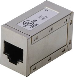 Przejściówka, adapter LAN RJ45 Digitus AT-AG 8/8 C6S [1x złącze żeńskie RJ45 - 1x złącze żeńskie RJ45]