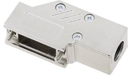 Obudowa złącza D-SUB encitech DCMR09-ULP 1060-0135-01, metal, 90 °, 1 szt.