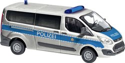 Model pojazdu uprzywilejowanego Busch 52414 H0 Ford Tranzyt Custom, Policja w Berlinie