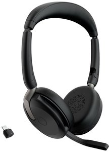 Zestaw słuchawkowy On Ear Jabra Evolve2 65 Flex Link380c MS 26699-999-899 Stereo czarny