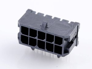 Listwa kołkowa, męska, do wbudowania, standardowa Molex MOL Power & Signal Sol. 430451000, piny: 10, 8.5 A, 1 szt.