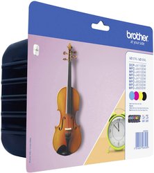 Brother atrament LC-127XL, LC-125XL tusz oryginalny Combi-Pack Czarny, Cyjan, Magenta, Żółty LC127XLVALBPDR